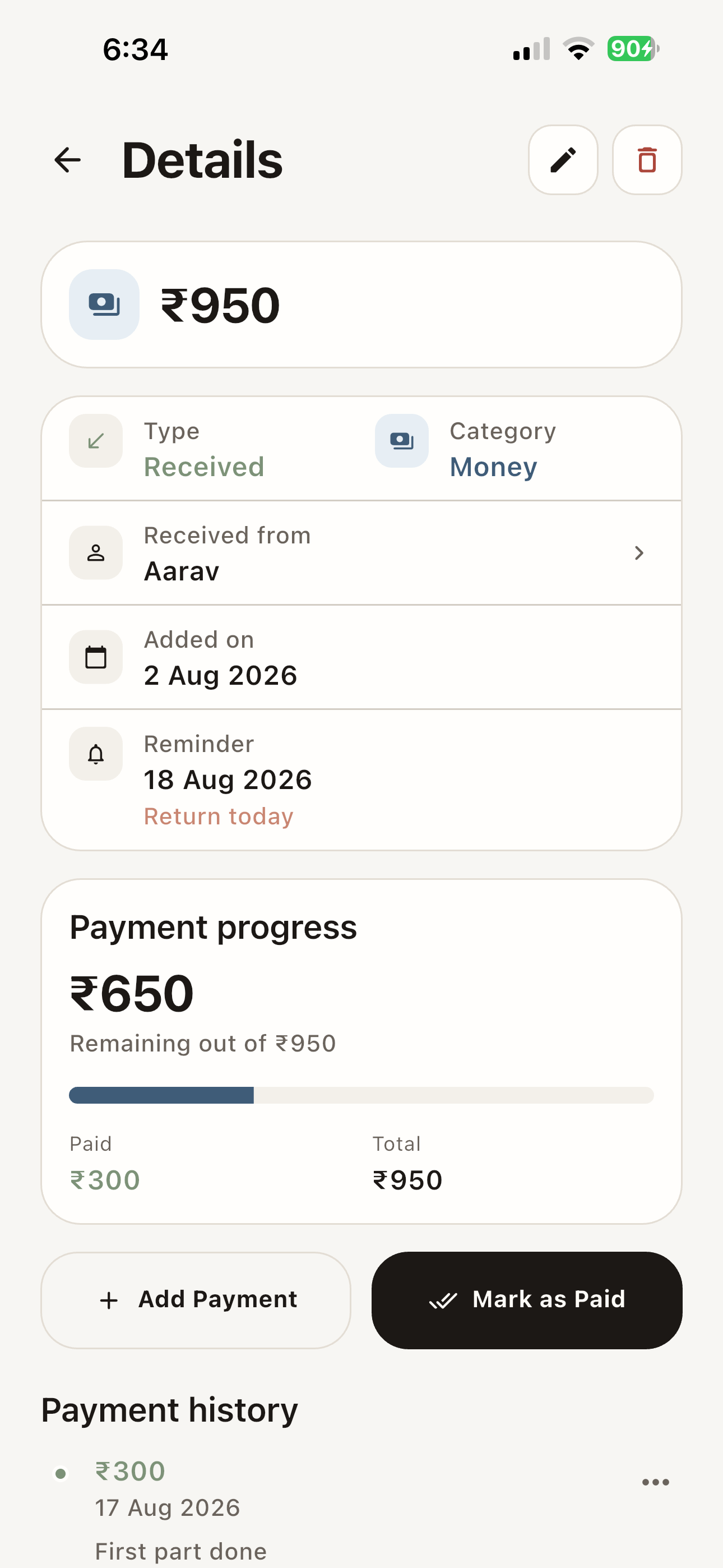 App screenshot 4