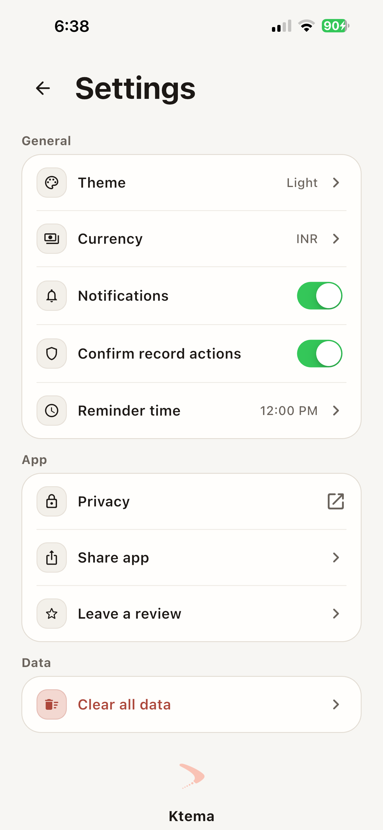 App screenshot 6